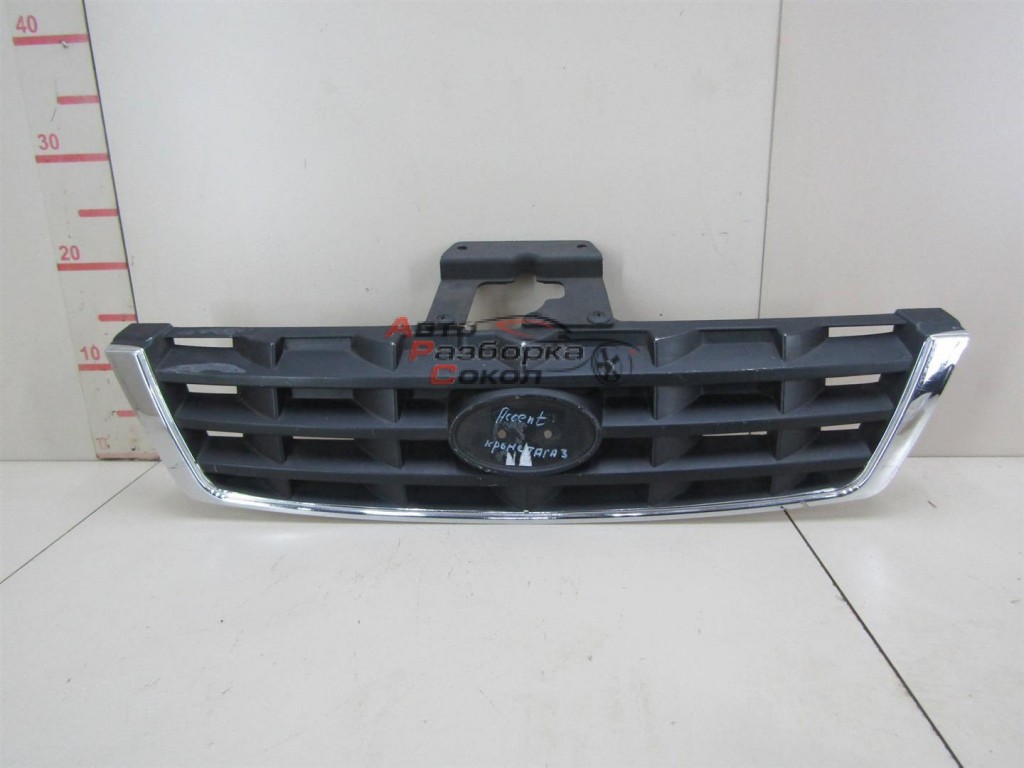 Купить Решетка радиатора Hyundai Accent II (+ТАГАЗ) 2000-2012 160955  8636025620 с оригинальным номером 8636025620. Купить в Вологде, Вологодской  области за 1,200 р. с доставкой по России